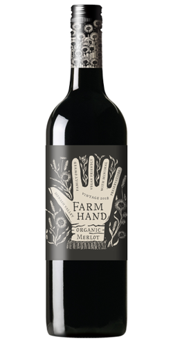 Picture of Farm Hand Organic Merlot Bottle 750ml