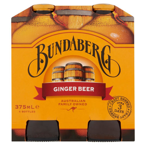 Bundaberg Ginger Beer, 4 Each | ZyppiOneShop