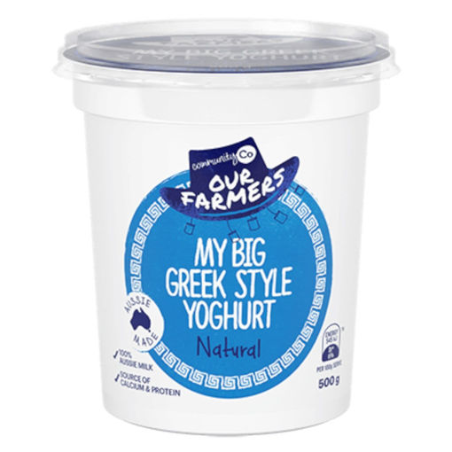 Community Co Greek Style Yoghurt, 500 Gram | ZyppiOneShop