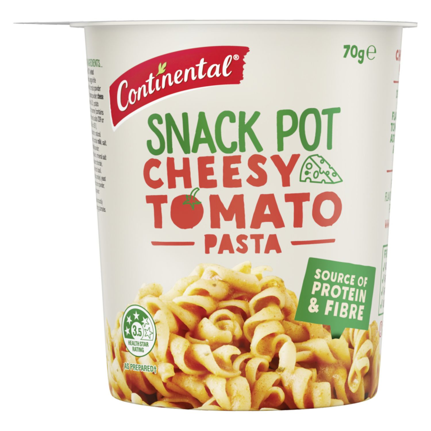 Continental Snack Pot Cheesy Tomato, 70 Gram | ZyppiOneShop