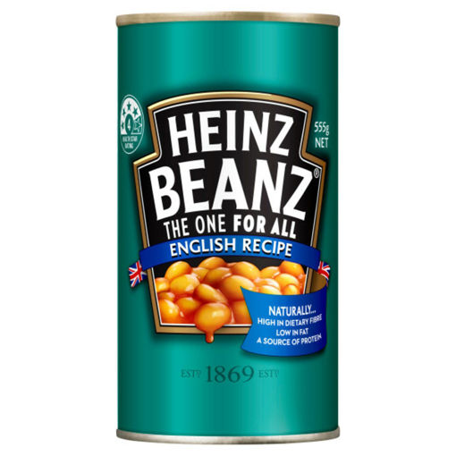 Heinz Baked Beans English Recipe, 555 Gram | ZyppiOneShop