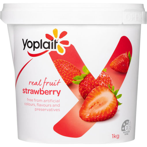 Yoplait Strawberry Yoghurt 1 Kilogram Zyppioneshop