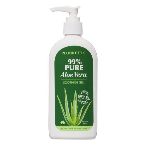 Picture of Plunketts 99% Pure Aloe Vera Soothing Gel Pump 240ml